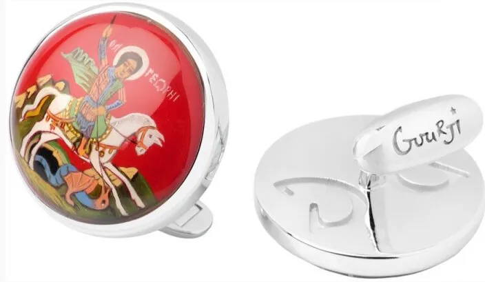 Запонки "Святой Георгий"