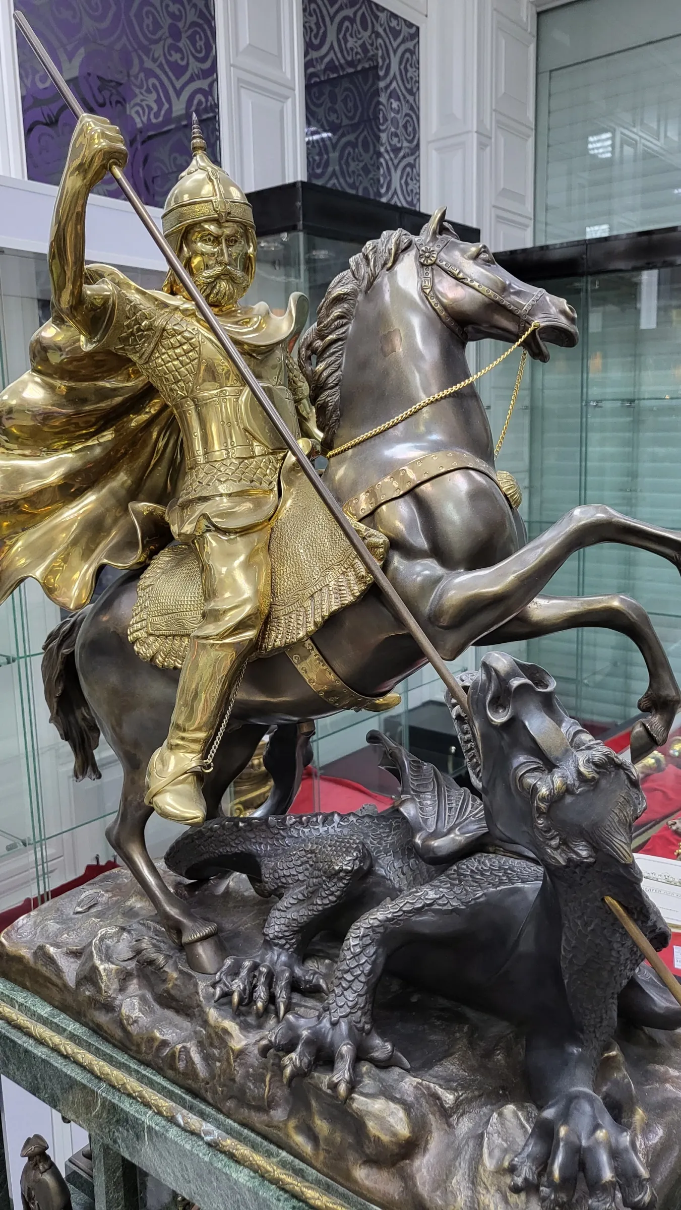 Часы "Георгий Победоносец"